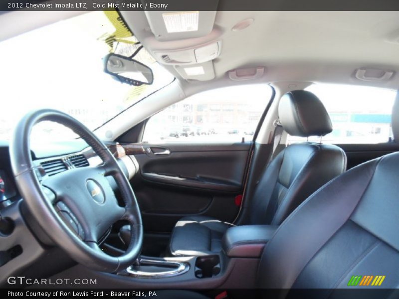 Gold Mist Metallic / Ebony 2012 Chevrolet Impala LTZ