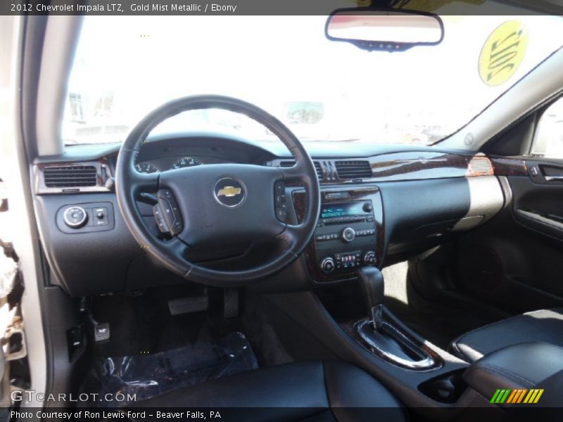 Gold Mist Metallic / Ebony 2012 Chevrolet Impala LTZ