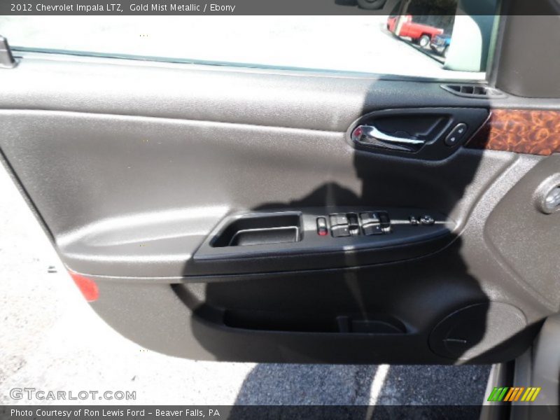 Gold Mist Metallic / Ebony 2012 Chevrolet Impala LTZ