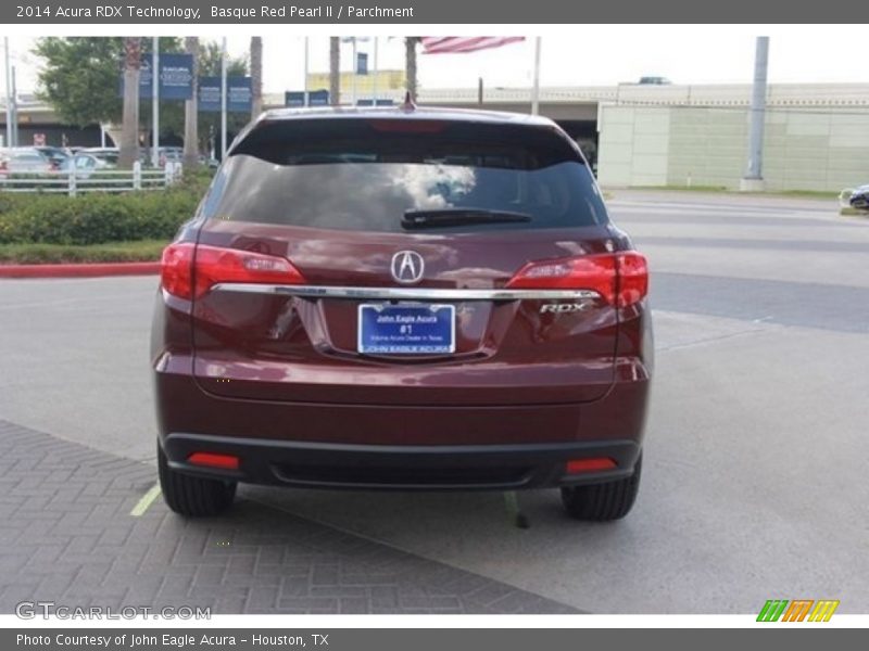Basque Red Pearl II / Parchment 2014 Acura RDX Technology