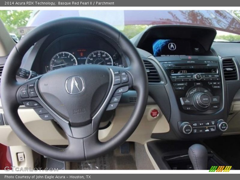 Basque Red Pearl II / Parchment 2014 Acura RDX Technology