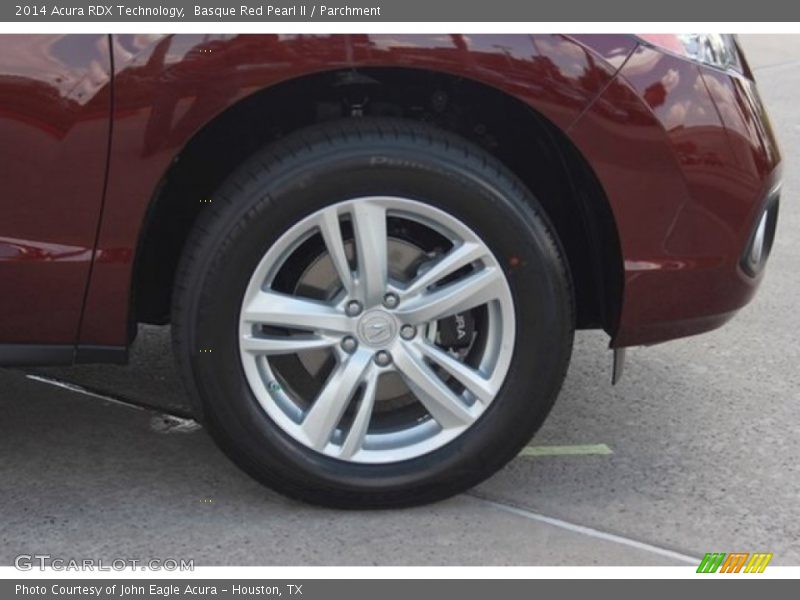 Basque Red Pearl II / Parchment 2014 Acura RDX Technology