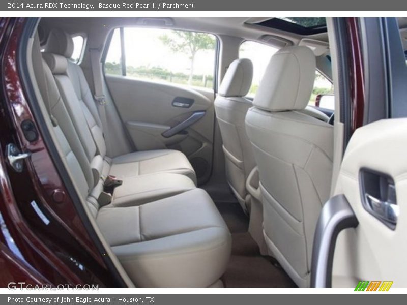 Basque Red Pearl II / Parchment 2014 Acura RDX Technology