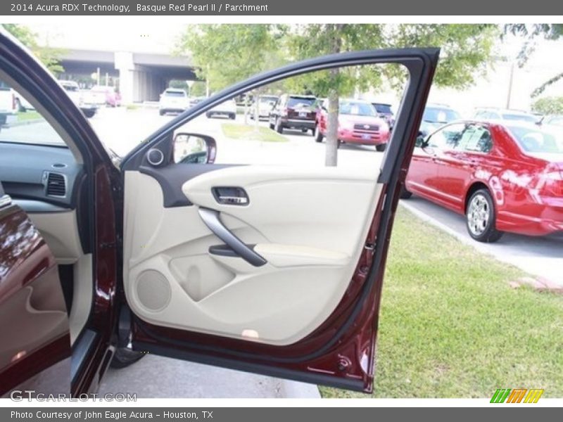 Basque Red Pearl II / Parchment 2014 Acura RDX Technology