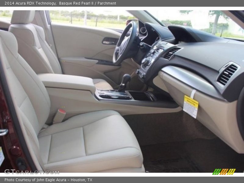 Basque Red Pearl II / Parchment 2014 Acura RDX Technology