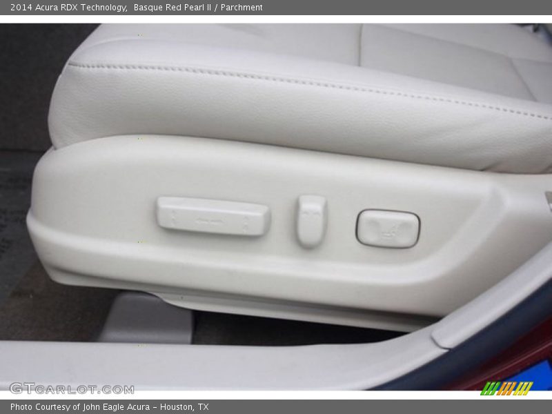 Basque Red Pearl II / Parchment 2014 Acura RDX Technology