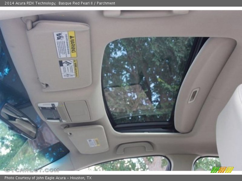 Basque Red Pearl II / Parchment 2014 Acura RDX Technology