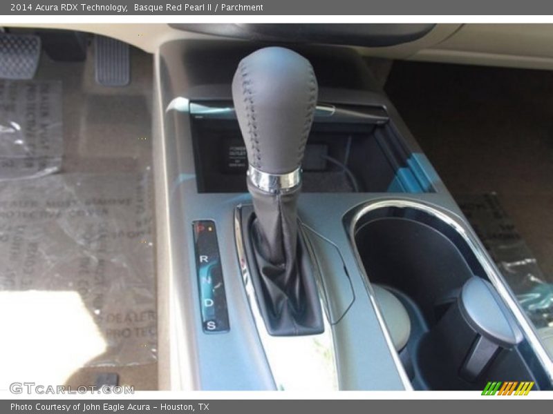 Basque Red Pearl II / Parchment 2014 Acura RDX Technology