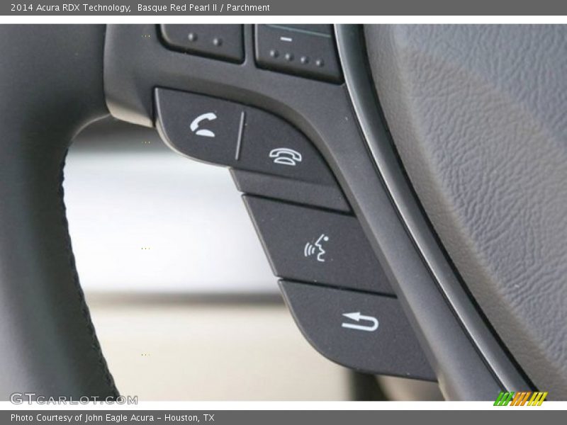 Basque Red Pearl II / Parchment 2014 Acura RDX Technology