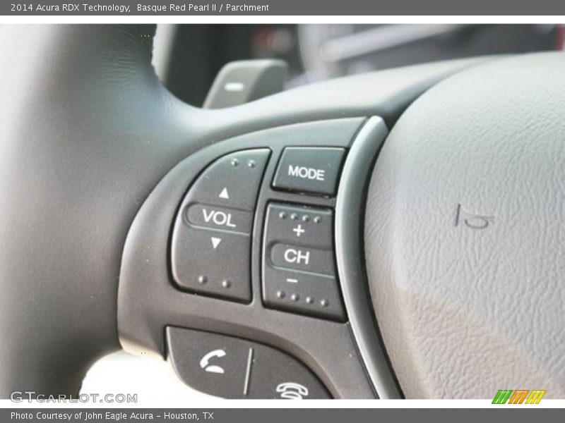 Basque Red Pearl II / Parchment 2014 Acura RDX Technology
