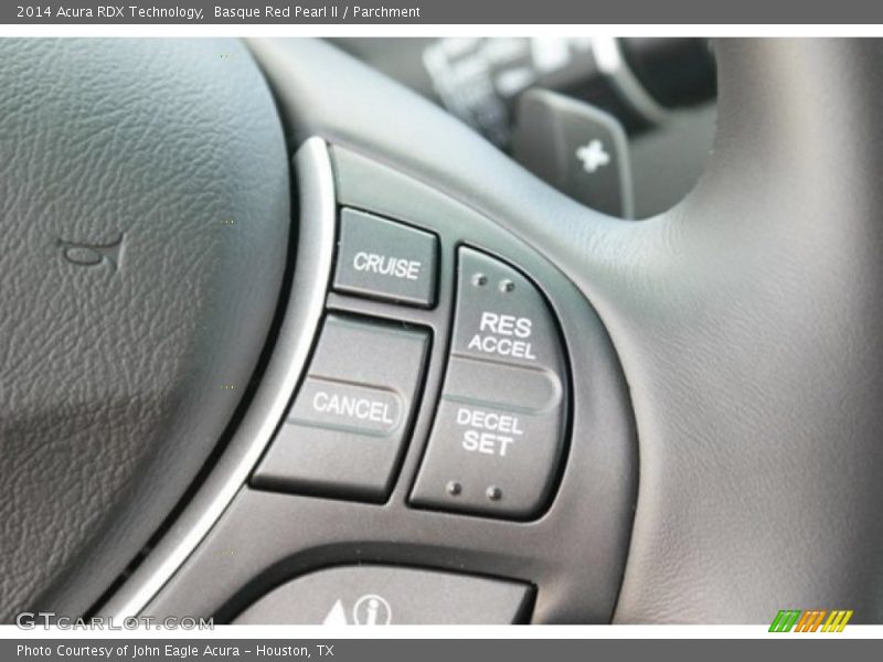 Basque Red Pearl II / Parchment 2014 Acura RDX Technology