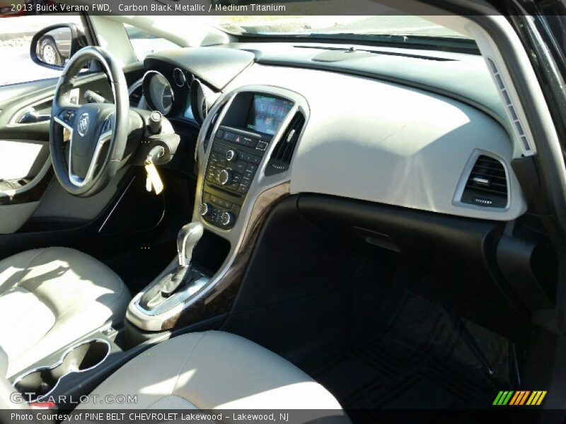 Carbon Black Metallic / Medium Titanium 2013 Buick Verano FWD