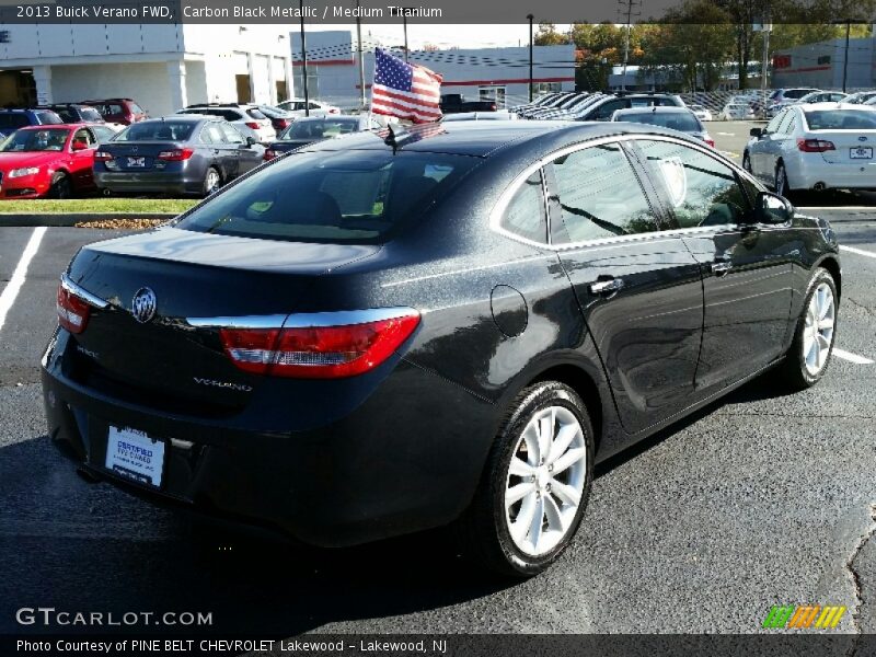 Carbon Black Metallic / Medium Titanium 2013 Buick Verano FWD