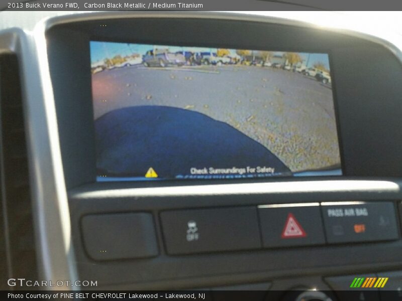 Carbon Black Metallic / Medium Titanium 2013 Buick Verano FWD
