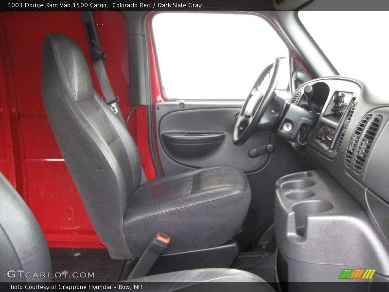 Colorado Red / Dark Slate Gray 2003 Dodge Ram Van 1500 Cargo