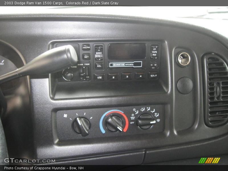 Colorado Red / Dark Slate Gray 2003 Dodge Ram Van 1500 Cargo
