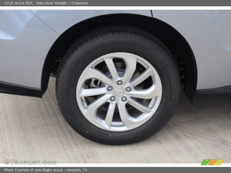 Slate Silver Metallic / Graystone 2016 Acura RDX