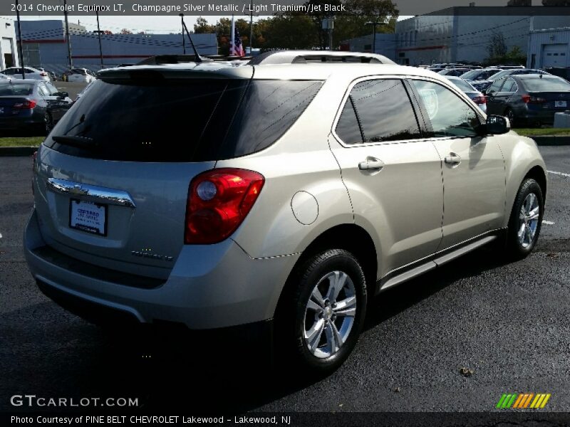 Champagne Silver Metallic / Light Titanium/Jet Black 2014 Chevrolet Equinox LT