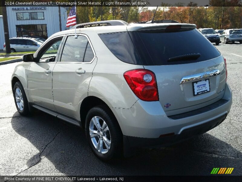 Champagne Silver Metallic / Light Titanium/Jet Black 2014 Chevrolet Equinox LT