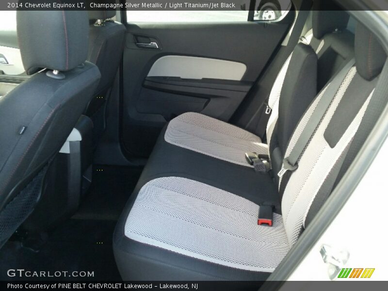 Champagne Silver Metallic / Light Titanium/Jet Black 2014 Chevrolet Equinox LT