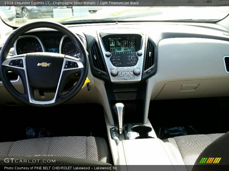 Champagne Silver Metallic / Light Titanium/Jet Black 2014 Chevrolet Equinox LT