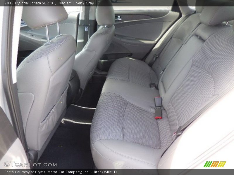Radiant Silver / Gray 2013 Hyundai Sonata SE 2.0T