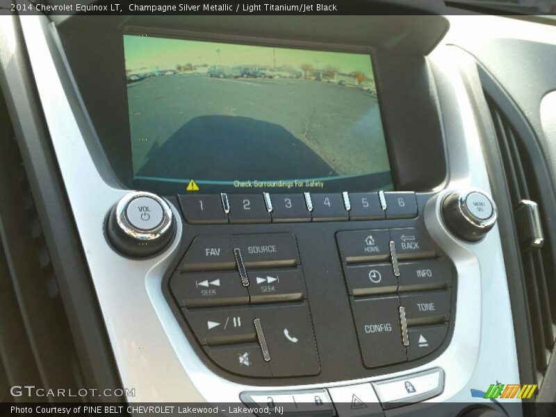 Champagne Silver Metallic / Light Titanium/Jet Black 2014 Chevrolet Equinox LT
