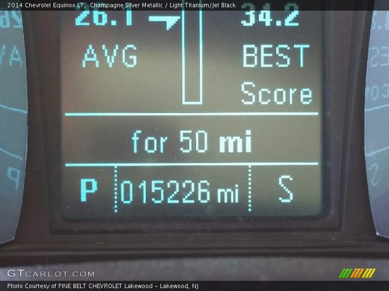 Champagne Silver Metallic / Light Titanium/Jet Black 2014 Chevrolet Equinox LT