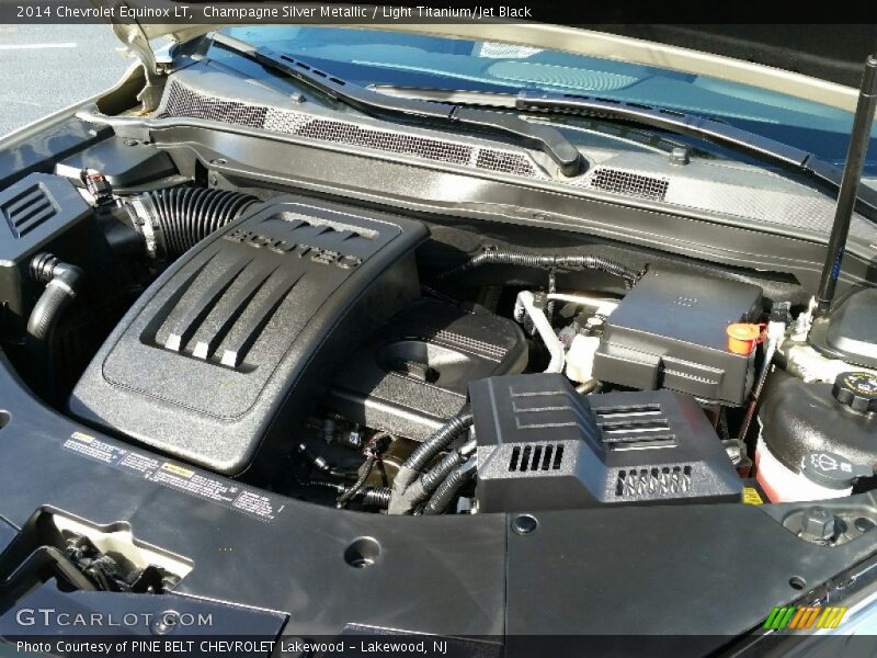Champagne Silver Metallic / Light Titanium/Jet Black 2014 Chevrolet Equinox LT