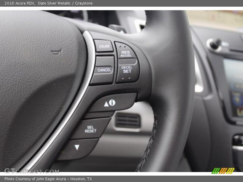 Slate Silver Metallic / Graystone 2016 Acura RDX