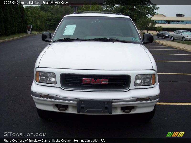 Frost White / Gray 1995 GMC Jimmy SLE 4x4
