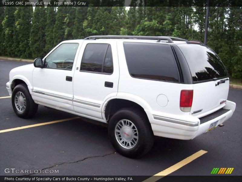 Frost White / Gray 1995 GMC Jimmy SLE 4x4