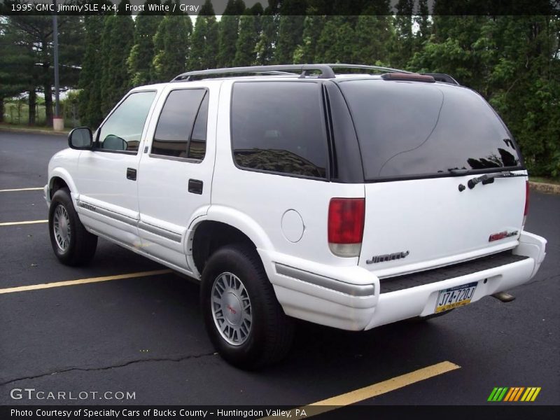 Frost White / Gray 1995 GMC Jimmy SLE 4x4