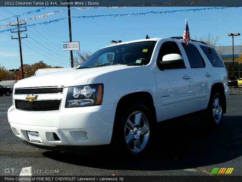 Summit White / Ebony 2011 Chevrolet Tahoe LS 4x4