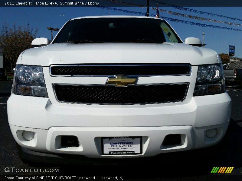Summit White / Ebony 2011 Chevrolet Tahoe LS 4x4