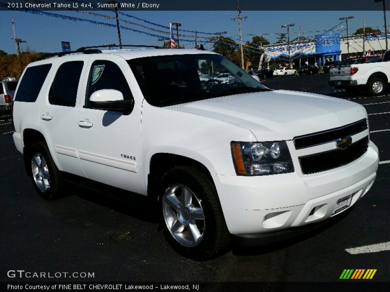 Summit White / Ebony 2011 Chevrolet Tahoe LS 4x4