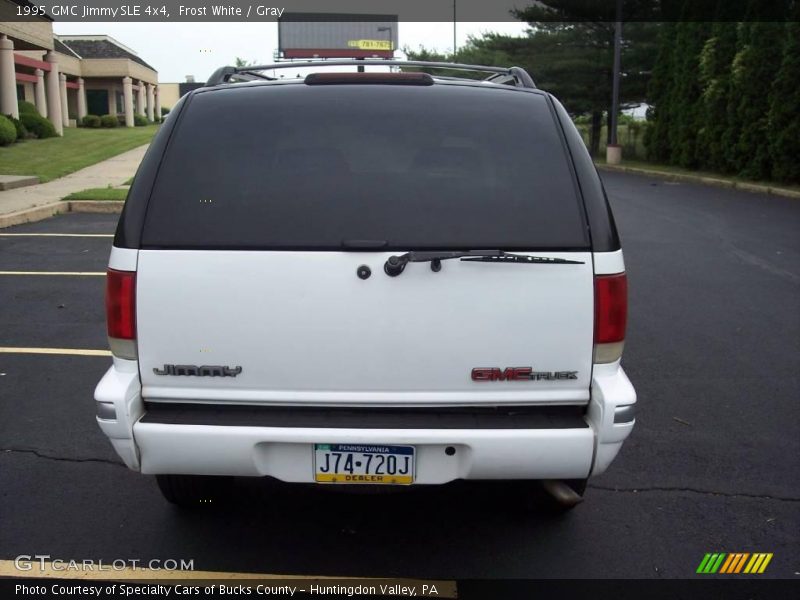 Frost White / Gray 1995 GMC Jimmy SLE 4x4