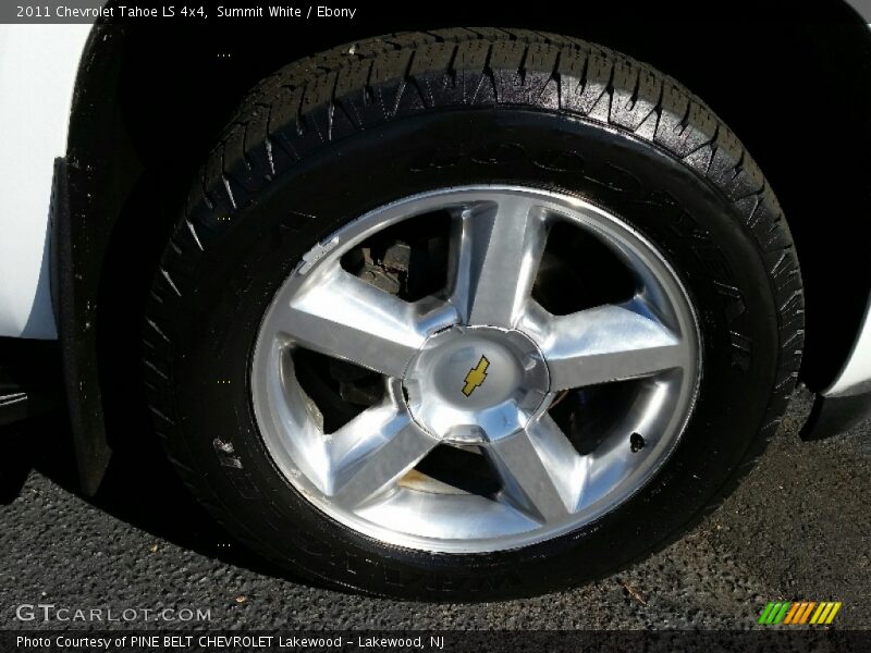 Summit White / Ebony 2011 Chevrolet Tahoe LS 4x4