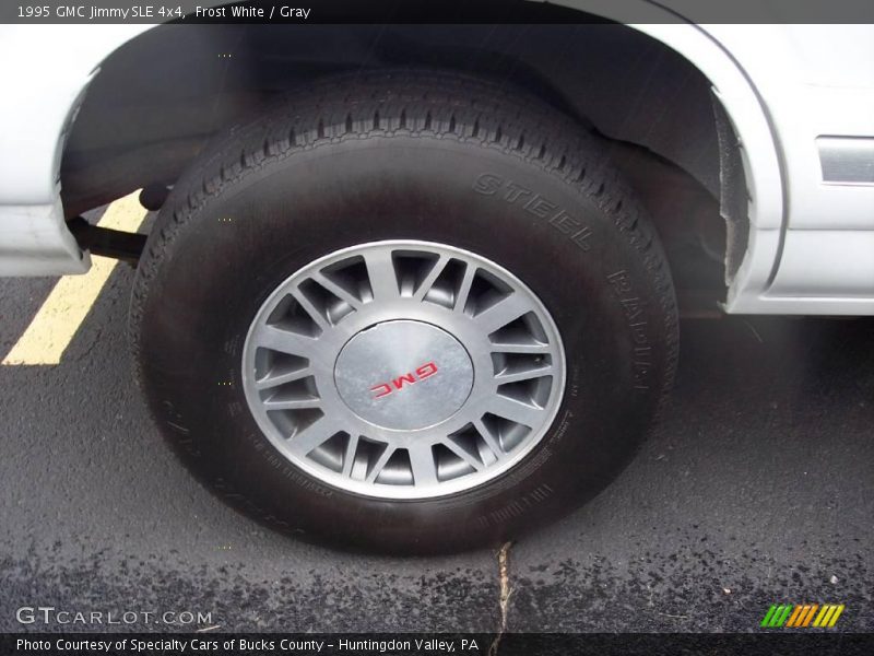 Frost White / Gray 1995 GMC Jimmy SLE 4x4