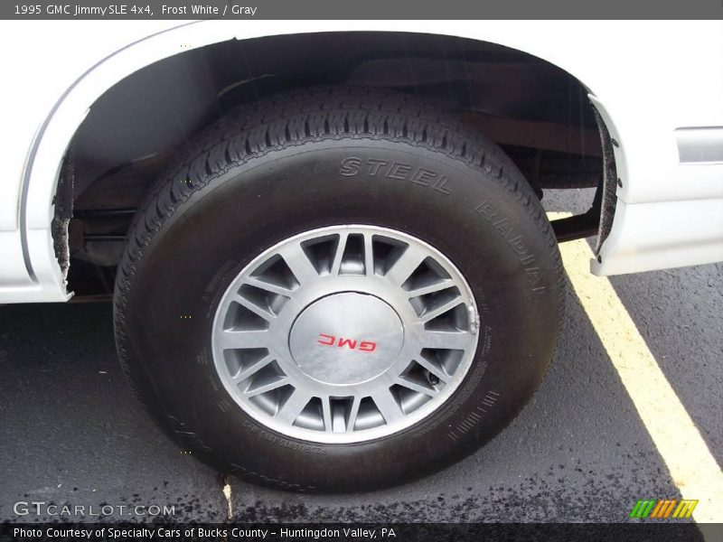Frost White / Gray 1995 GMC Jimmy SLE 4x4