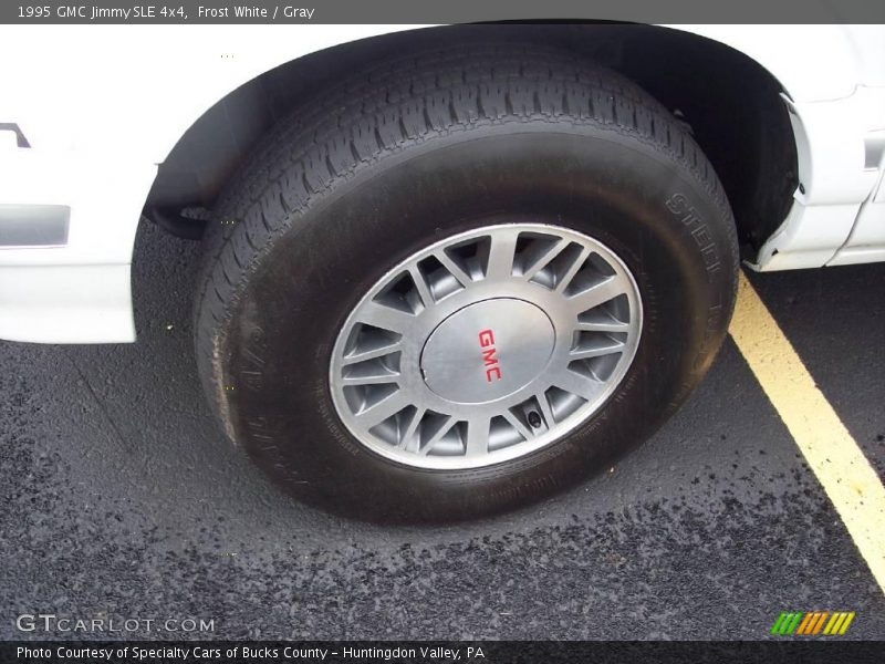 Frost White / Gray 1995 GMC Jimmy SLE 4x4