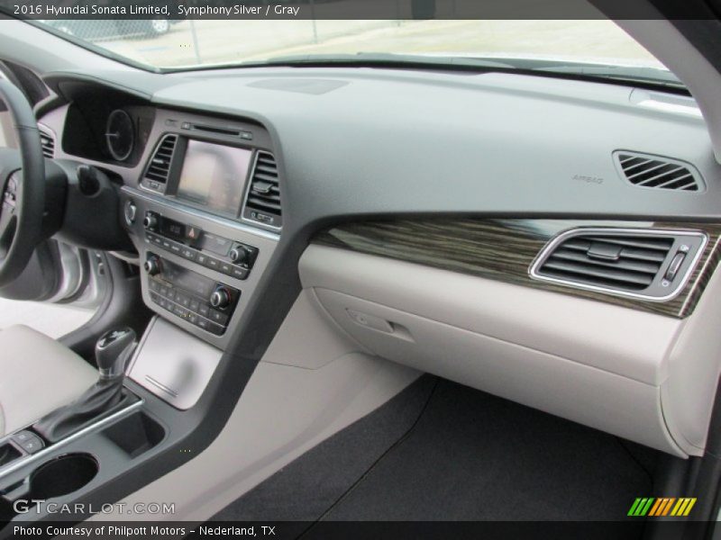 Symphony Silver / Gray 2016 Hyundai Sonata Limited