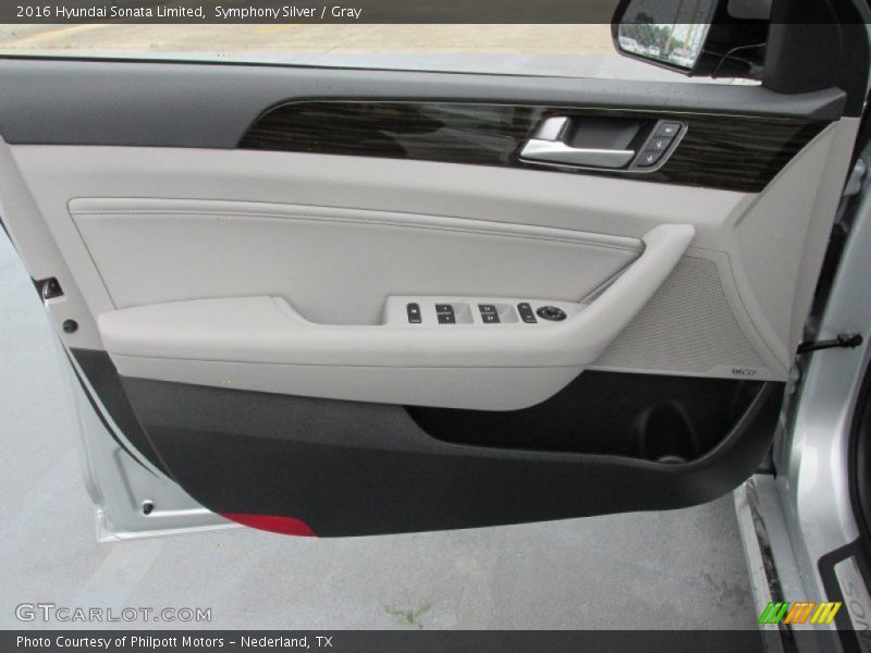 Symphony Silver / Gray 2016 Hyundai Sonata Limited
