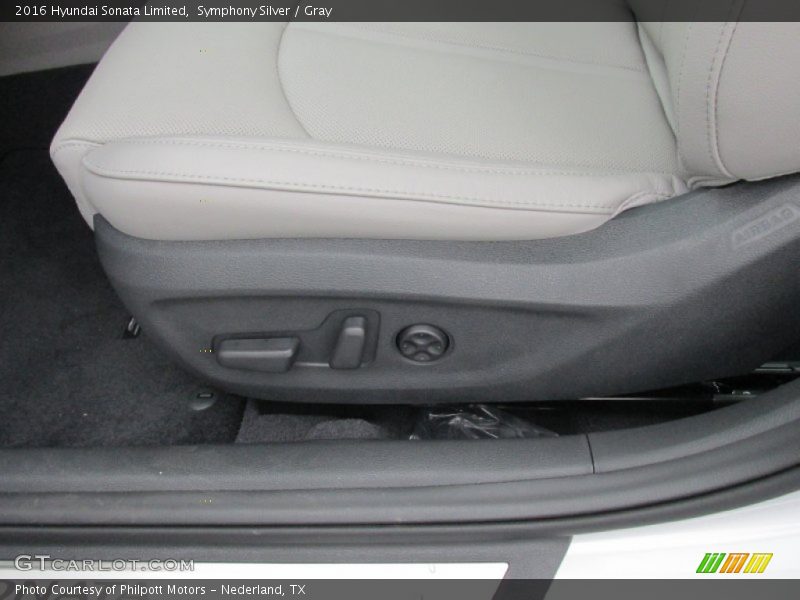 Symphony Silver / Gray 2016 Hyundai Sonata Limited