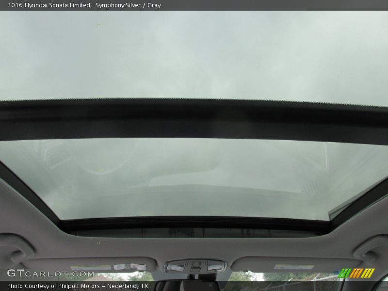 Symphony Silver / Gray 2016 Hyundai Sonata Limited