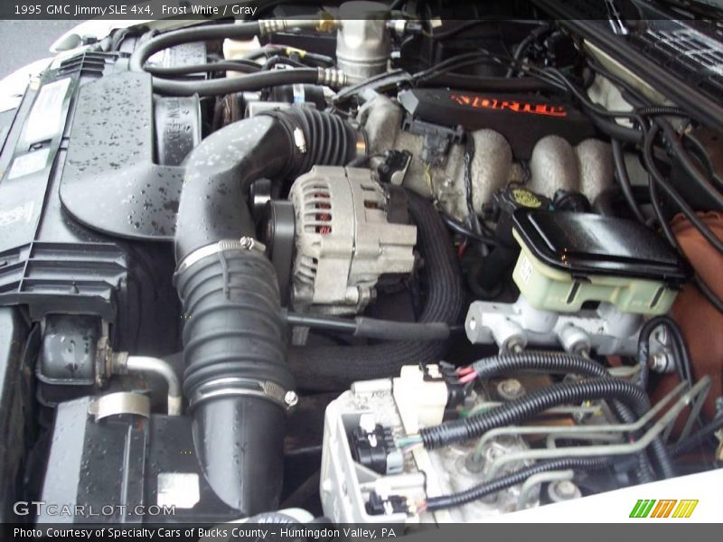 Frost White / Gray 1995 GMC Jimmy SLE 4x4