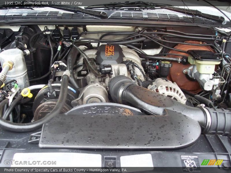 Frost White / Gray 1995 GMC Jimmy SLE 4x4