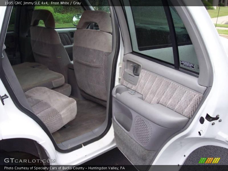 Frost White / Gray 1995 GMC Jimmy SLE 4x4
