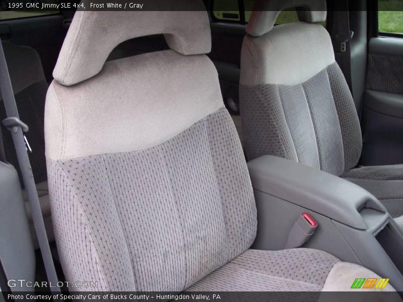 Frost White / Gray 1995 GMC Jimmy SLE 4x4