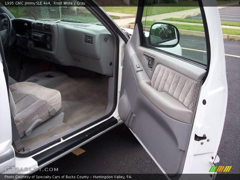 Frost White / Gray 1995 GMC Jimmy SLE 4x4